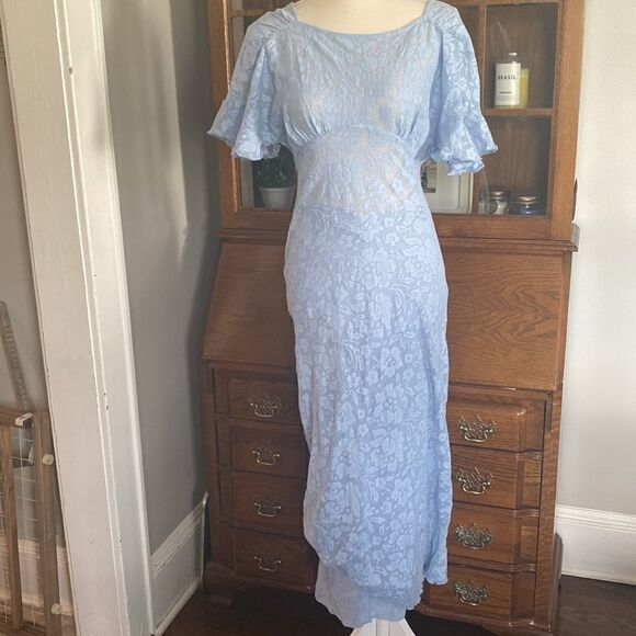 Free People - Libby Lace Midi Dress Set - Picture 7 of 9